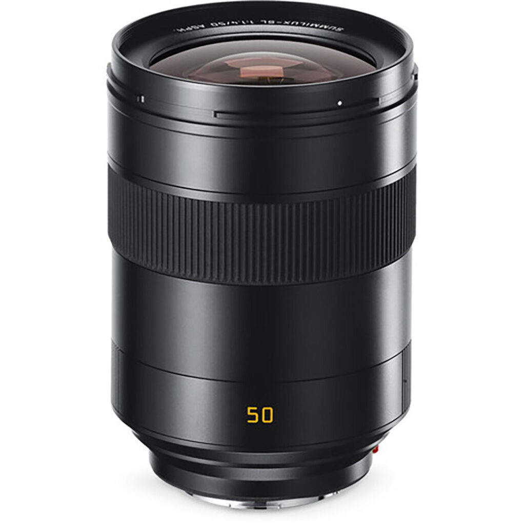 LEICA SUMMILUX-SL 50 f/ 1.4 ASPH., black anodized finish