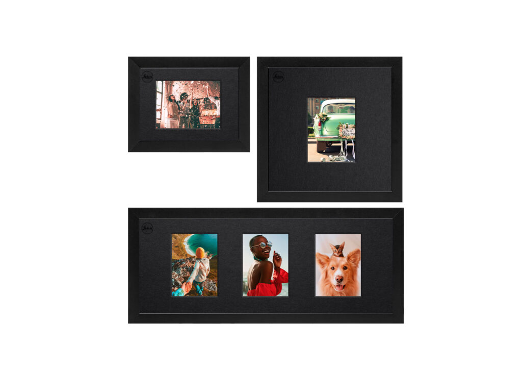 LEICA PICTURE FRAME-SET SOFORT, BLACK