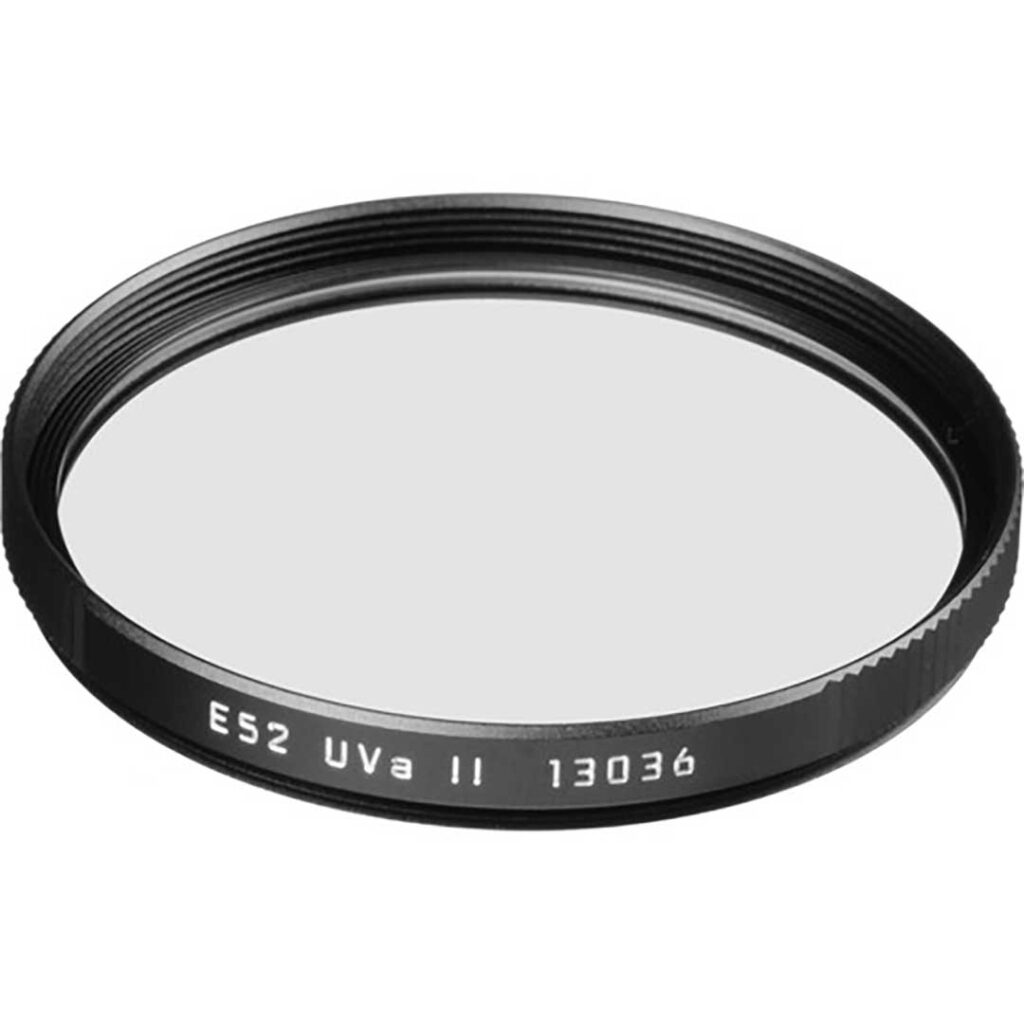 LEICA Filter UVa II, E52, black