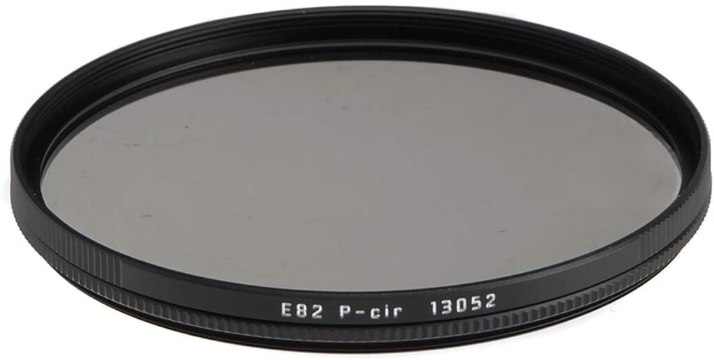 LEICA Filter P-cir, E82, black