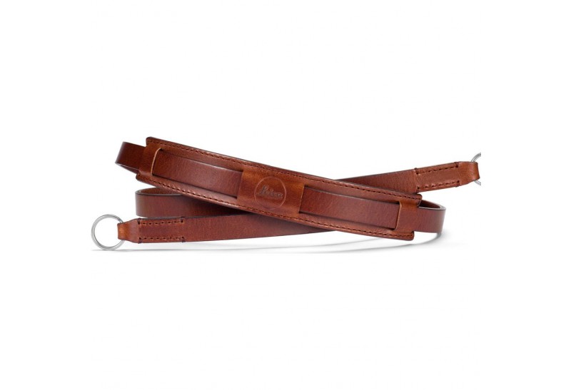 LEICA Neck strap vintage, leather, brown