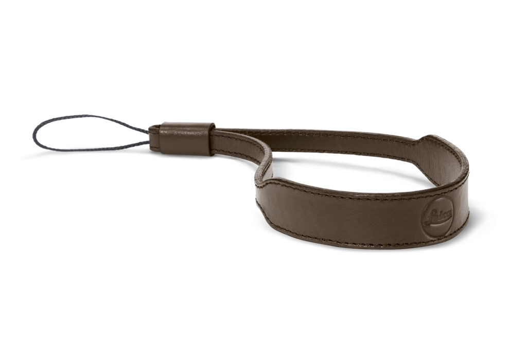 LEICA cinghia da polso C-Lux in pelle grigia