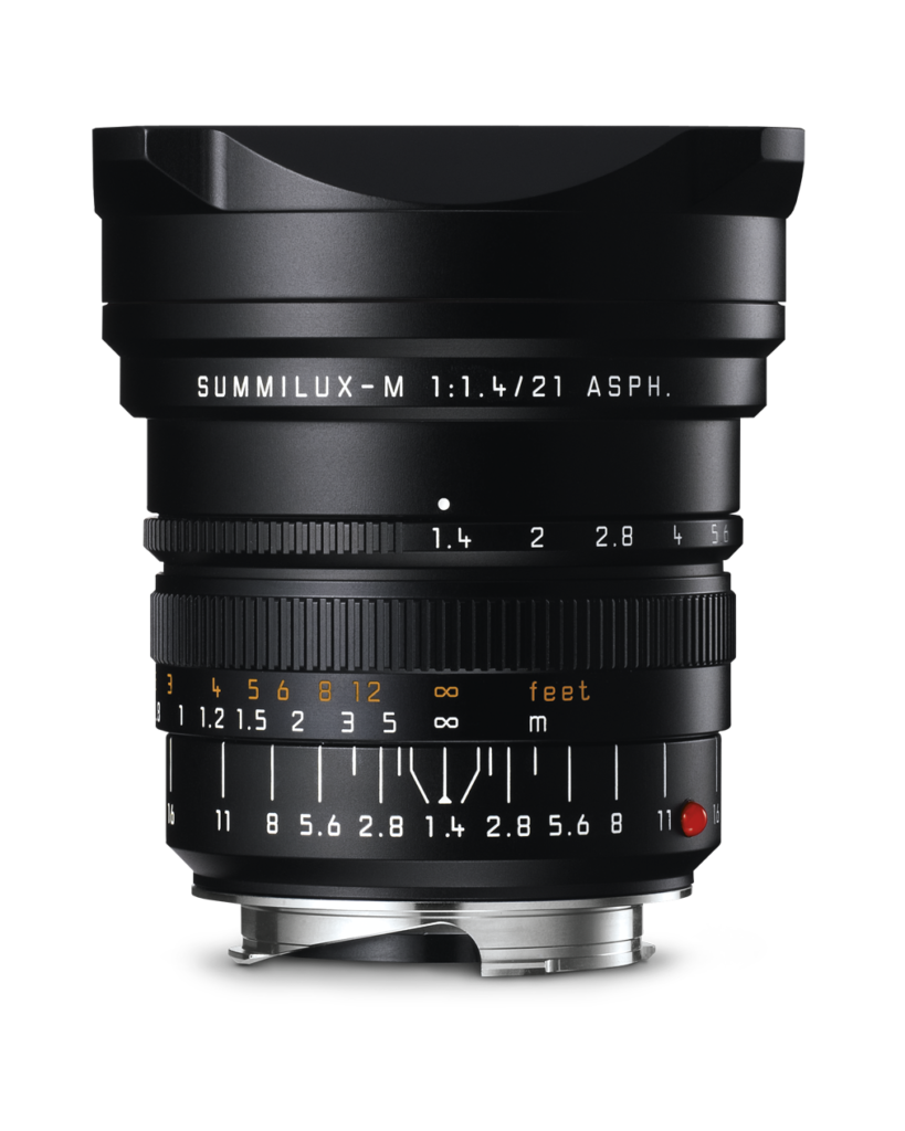 LEICA SUMMILUX-M 21 f/1.4 ASPH. black anodized finish