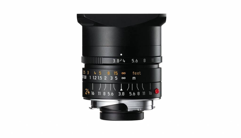 LEICA ELMAR-M 24 f/3.8 ASPH., black anodized finish