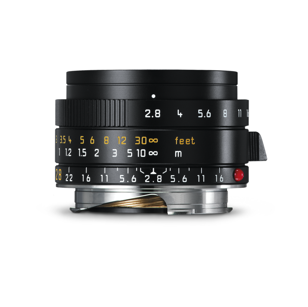 LEICA ELMARIT-M 28 f/2.8 ASPH., black anodized finish