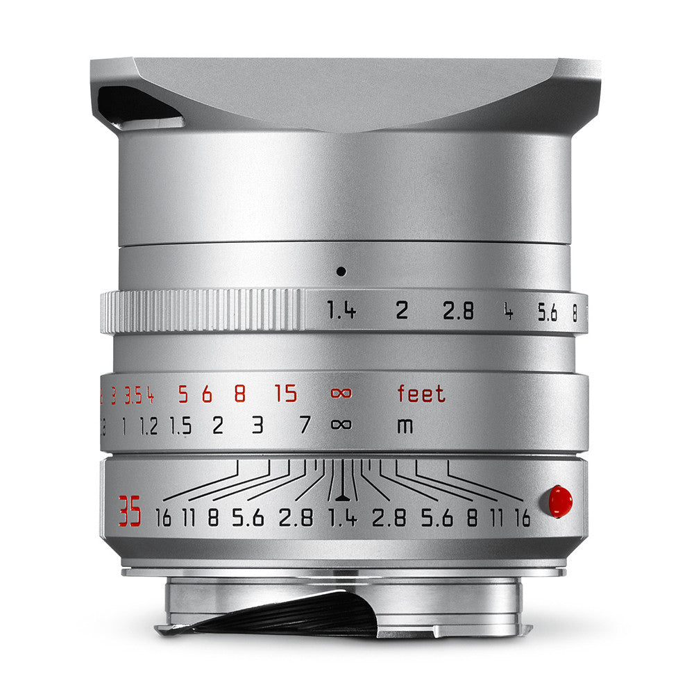 LEICA SUMMILUX-M 35 f/1.4 ASPH., silver anodized finish