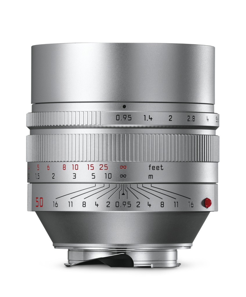 LEICA NOCTILUX-M 50 f/0.95 ASPH., silver anodized finish