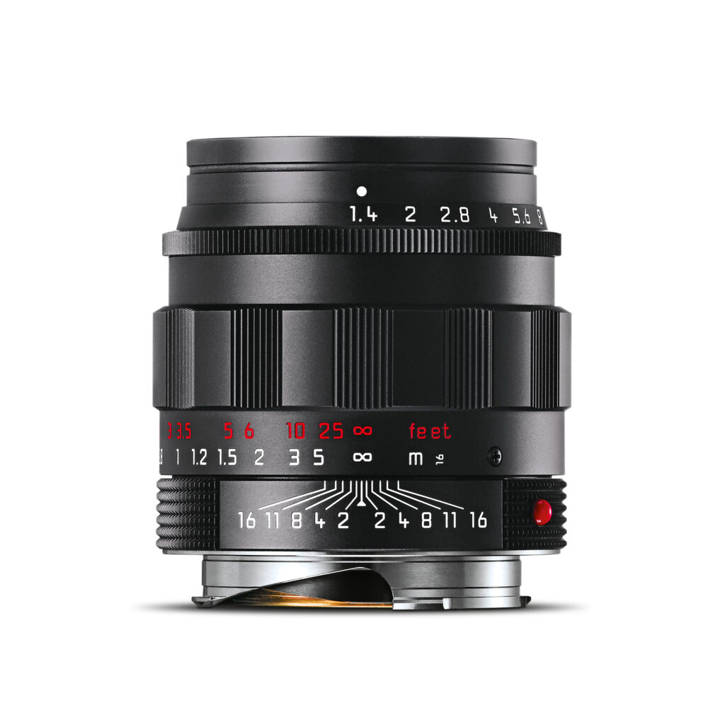 LEICA SUMMILUX-M 50 f/1.4 ASPH. black chrome finish