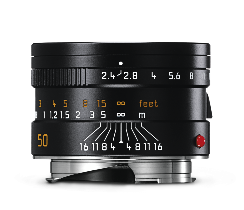 LEICA SUMMARIT-M 50 f/2.4, black anodized finish