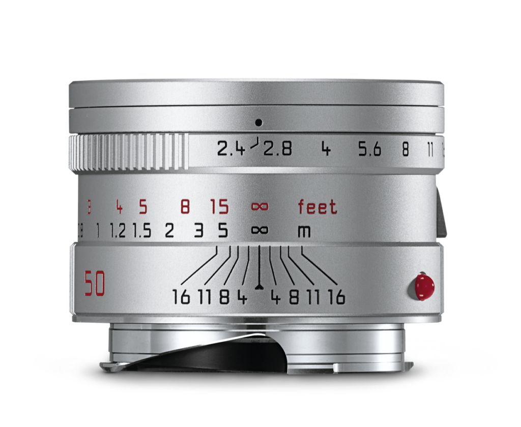 LEICA SUMMARIT-M 50 f/2.4, silver anodized finish
