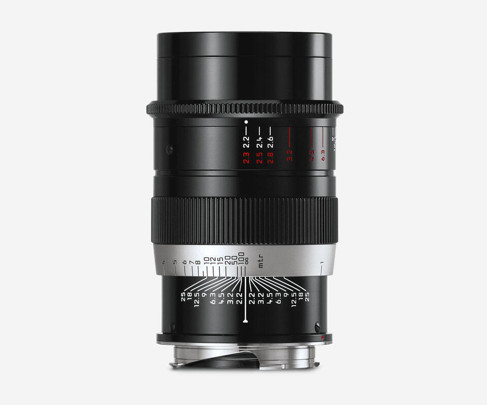 LEICA THAMBAR-M 90 f/2.2 black paint finish