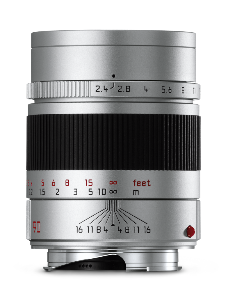 LEICA SUMMARIT-M 90 f/2.4, silver anodized finish