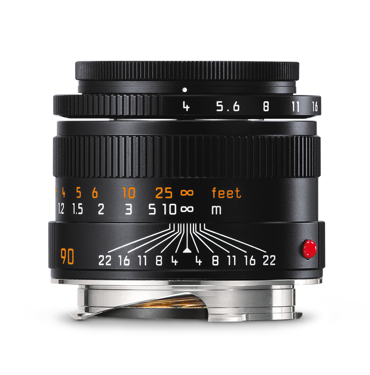 LEICA MACRO-ELMAR-M 90 f/4, black anodized finish