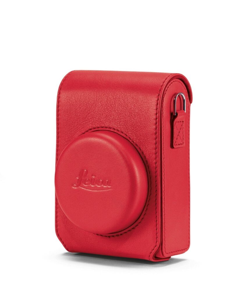 LEICA custodia C-Lux in pelle rossa