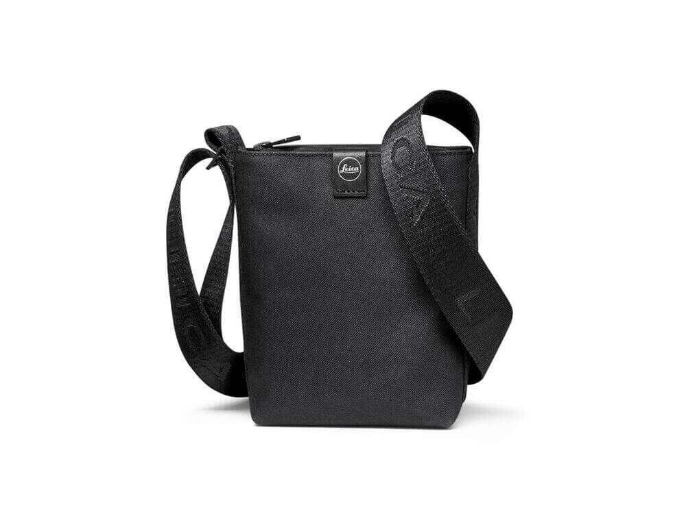 Leica Borsa piccola a tracolla Sofort poliestere riciclato - Nero