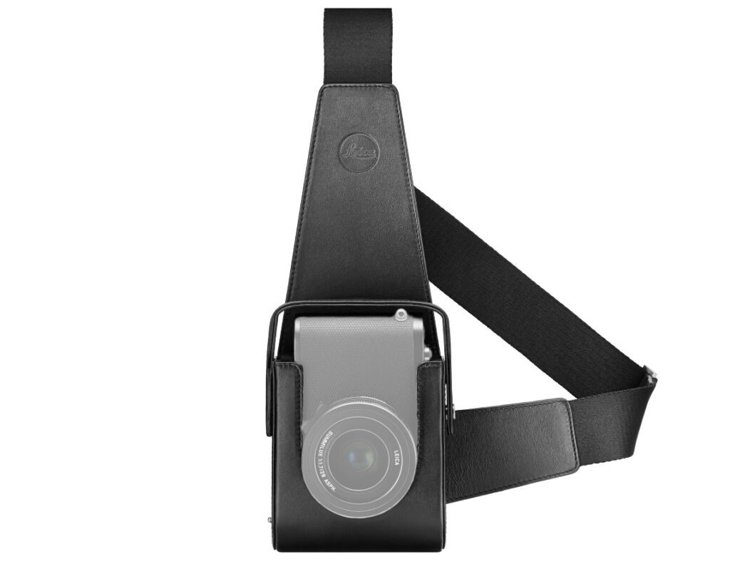 LEICA FONDINA A SPALLACCIO Q2, IN PELLE, BLACK