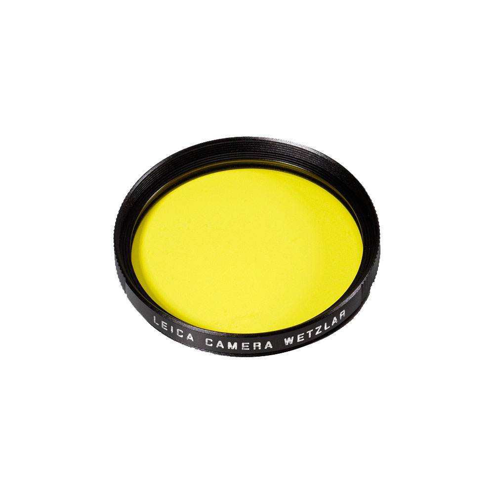 LEICA FILTRO GIALLO E46, NERO