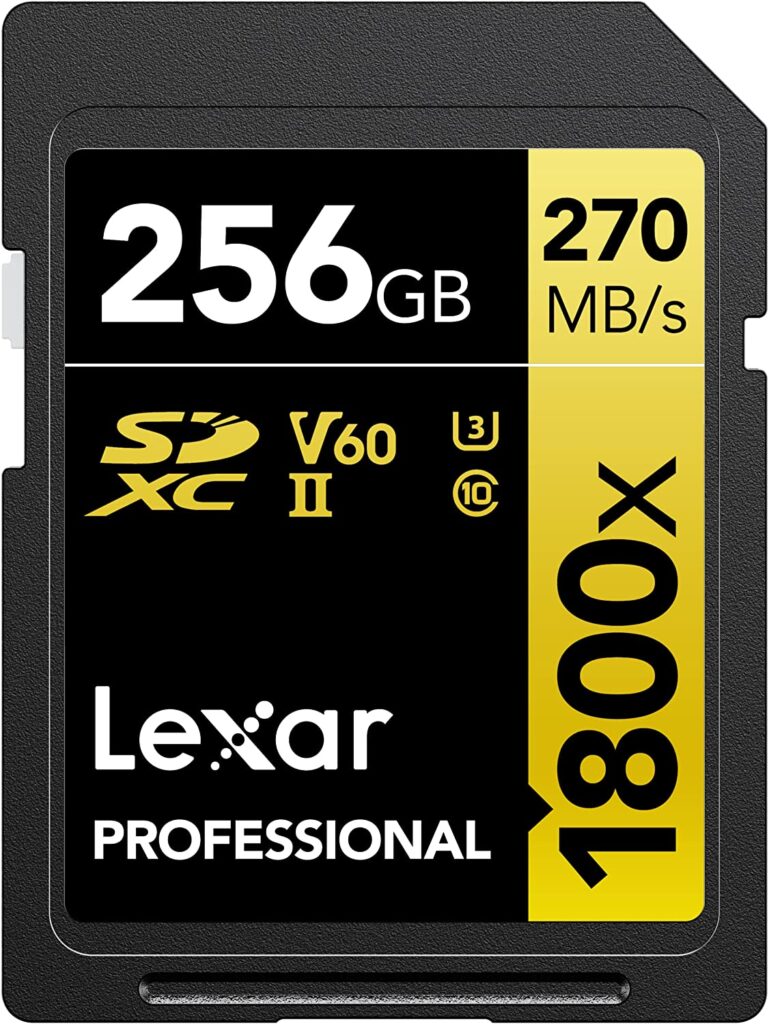 LEXAR 256GB PRO 1800X SDXC UHS-II