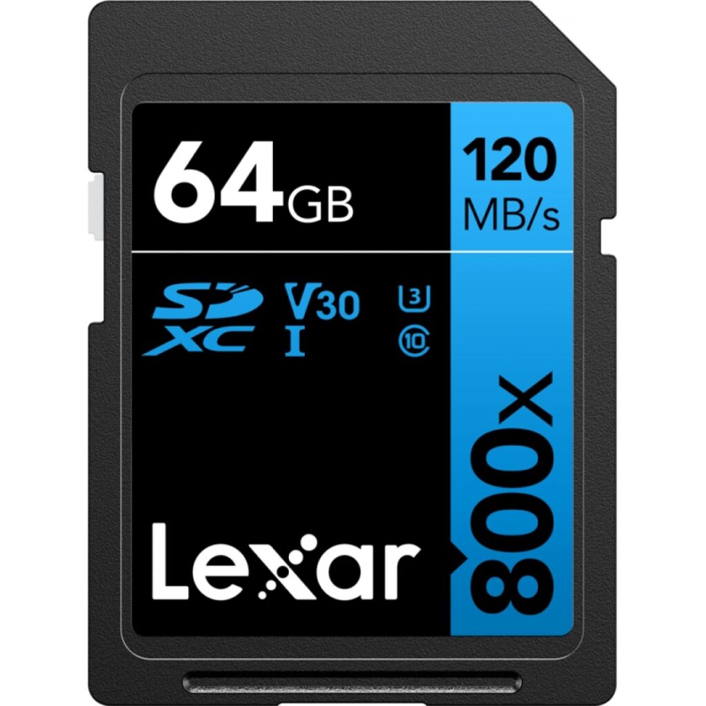 Lexar 64GB 800x PROFESSIONAL UHS-I SDHC