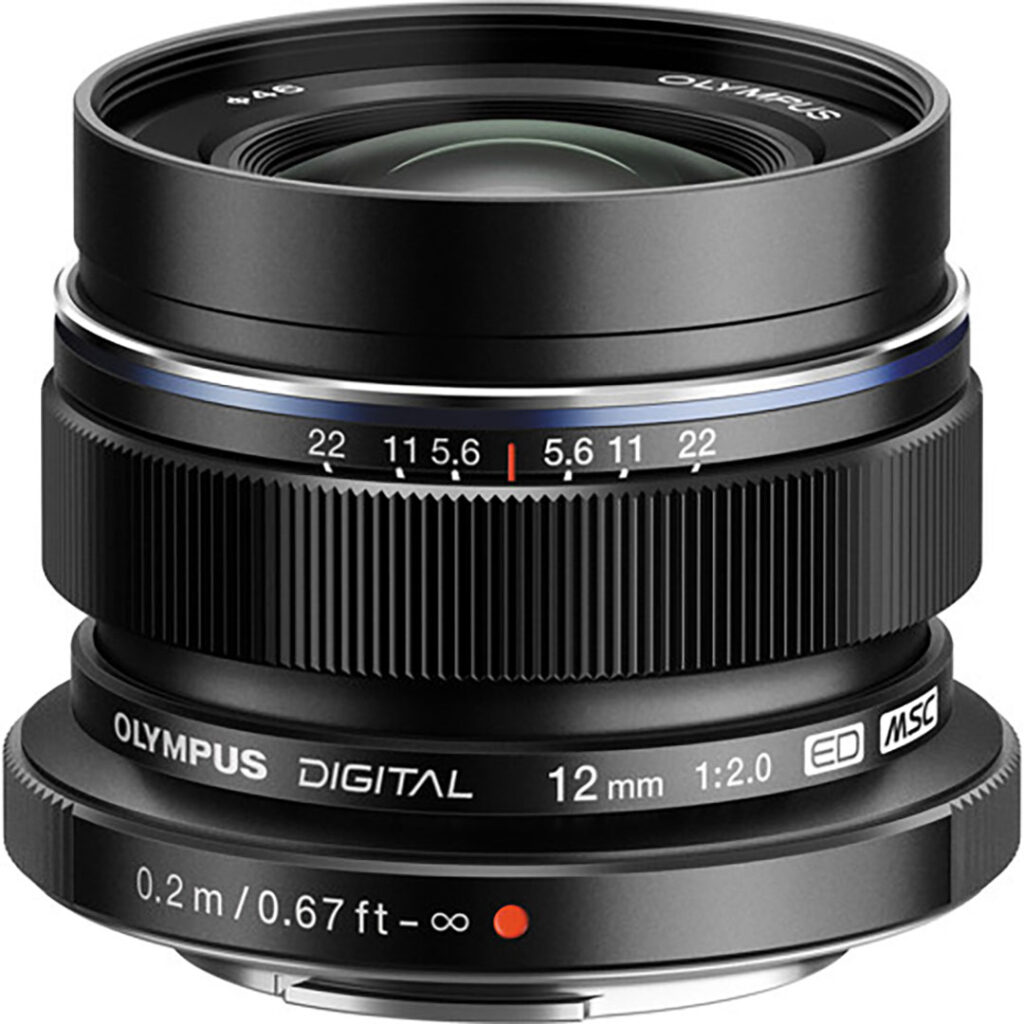 OLYMPUS ZUIKO MICRO DIGITAL 12 F2,0 ED BLACK