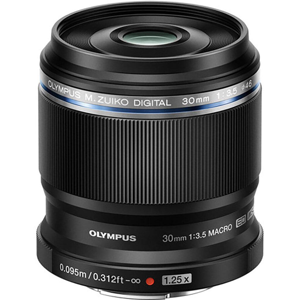 OLYMPUS ZUIKO MICRO DIGITAL 30 F3,5 ED MACRO EM-M3035 BLACK