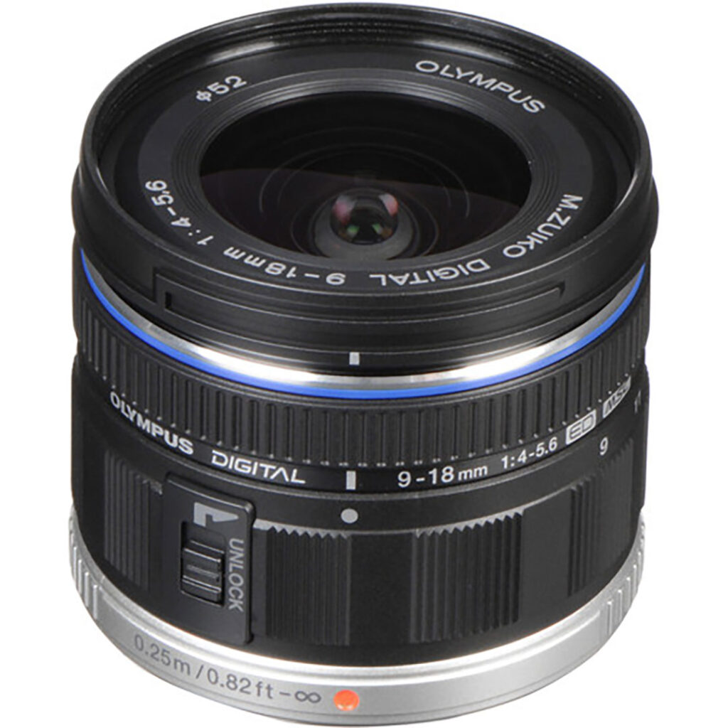 OLYMPUS ZUIKO MICRO DIGITAL 9-18 F4,0/5,6