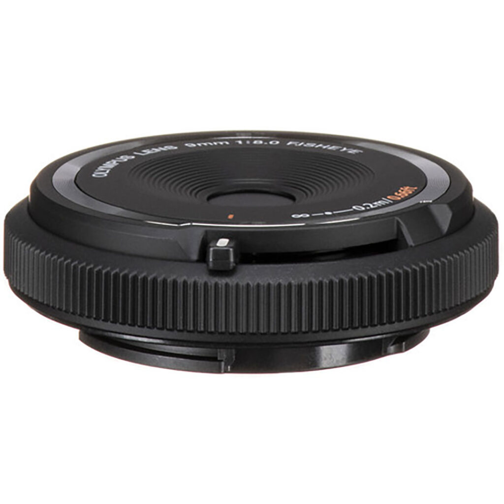 OLYMPUS BODY CAPS LENS 9 F8 NERO