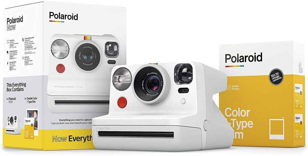 POLAROID NOW GENERAZIONE 3 BLACK EVERYTHING BOX