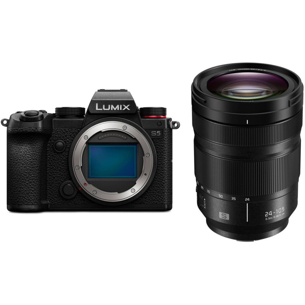 LUMIX S5 + 24-105 (Garanzia fowa 4 anni)