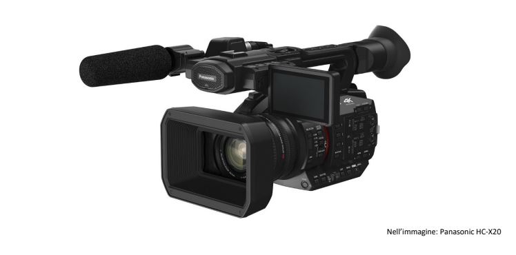 Panasonic Videocamera HC-X20E (Garanzia 4 anni Fowa)