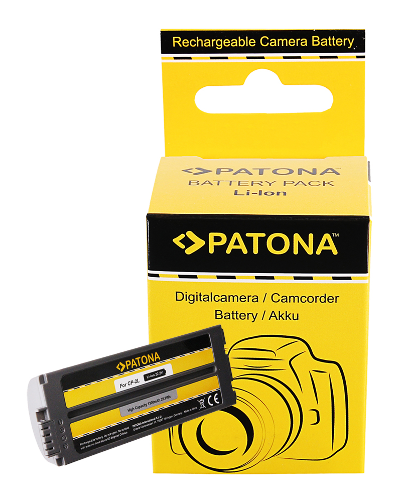 BATTERIA PATONA Canon CP-2L CP200 CP-200 CP220 CP-220 CP300 CP-300 CP330 CP-330