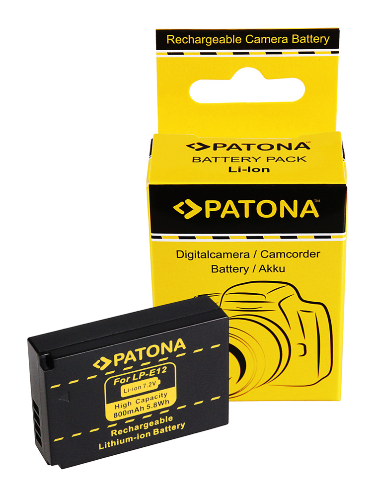 PATONA BATTERY LP-E12