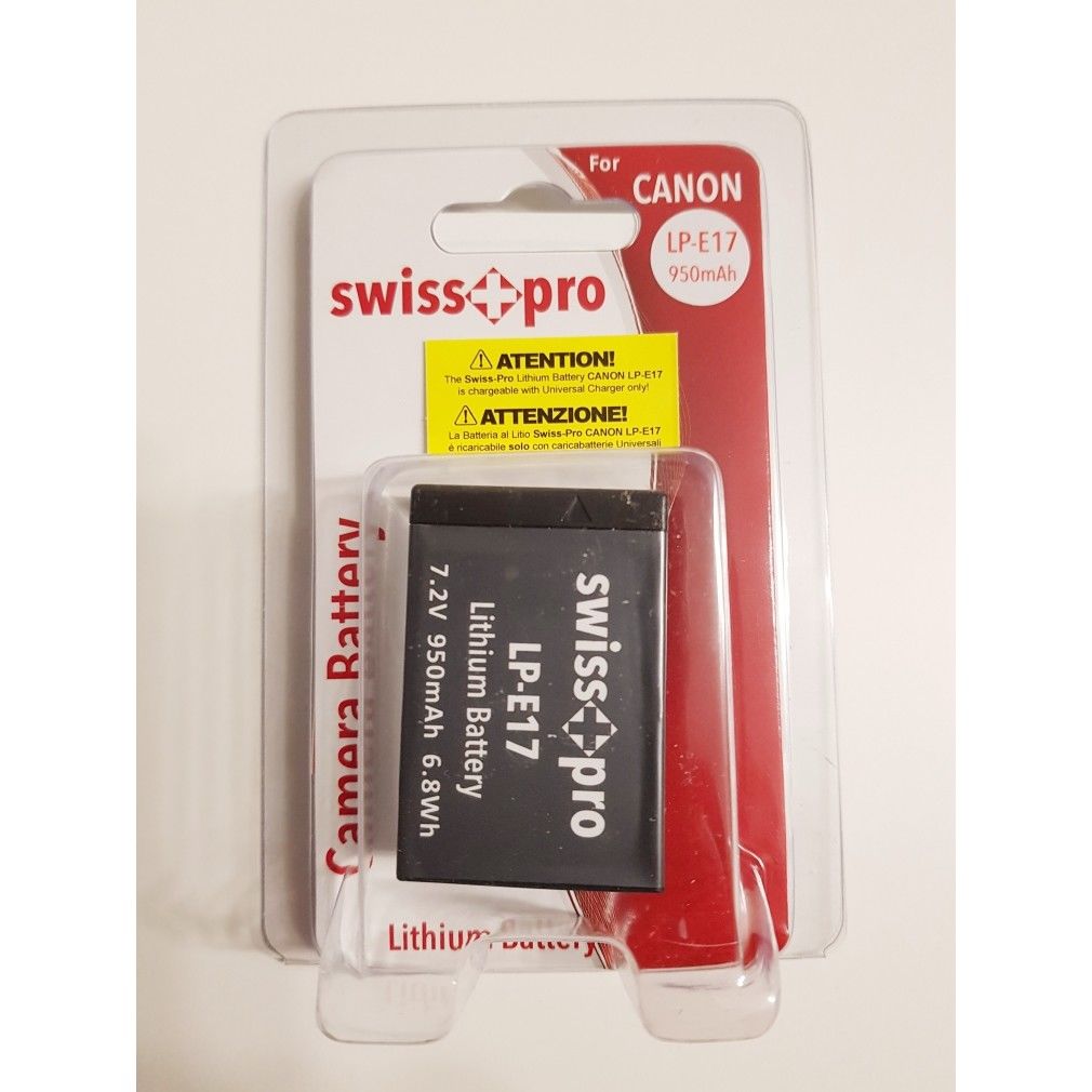 SWISS PRO BATTERIA LP-E17