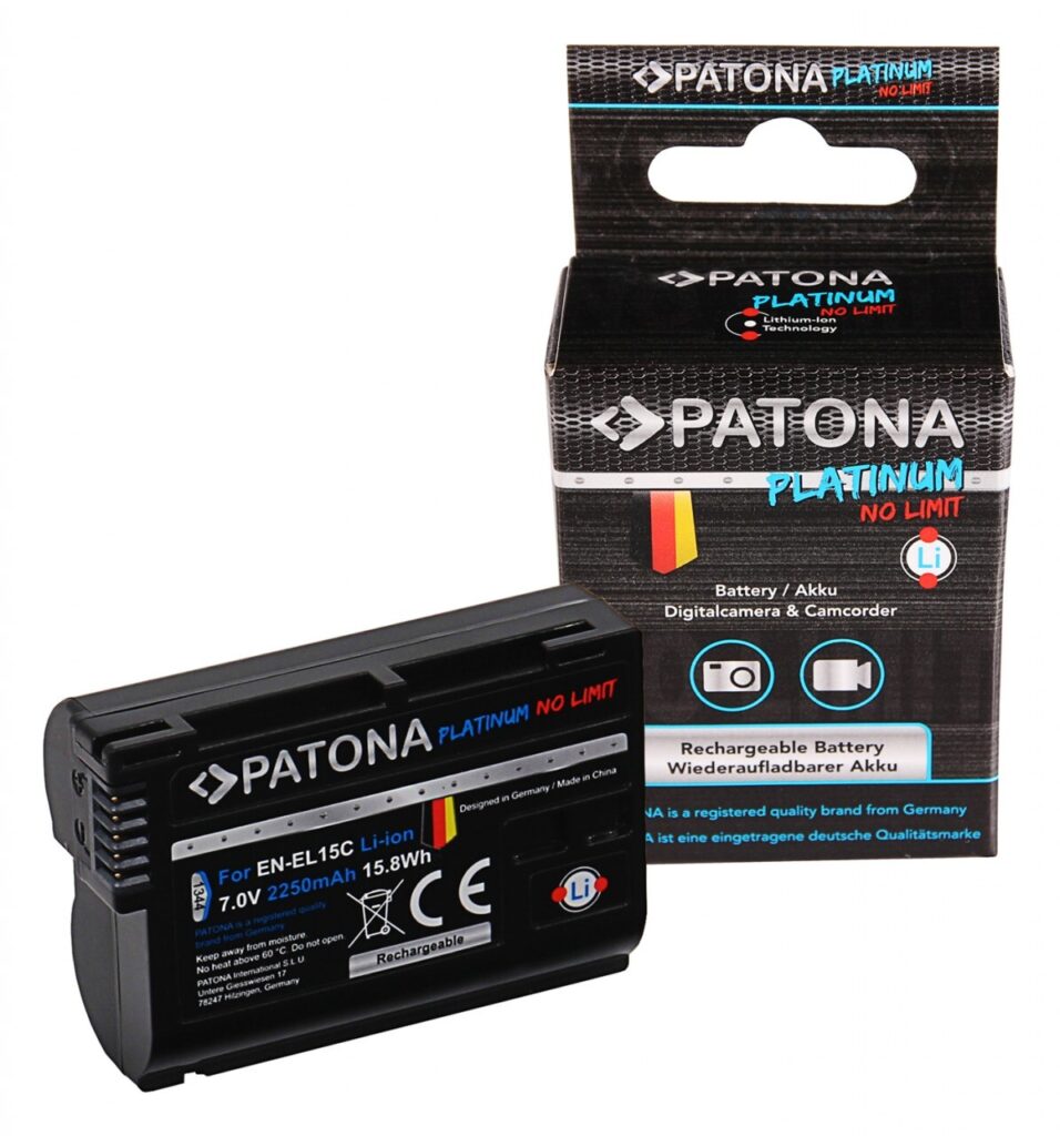 PATONA PLATINUM EN-EL15C PER NIKON Z6 II Z7 II