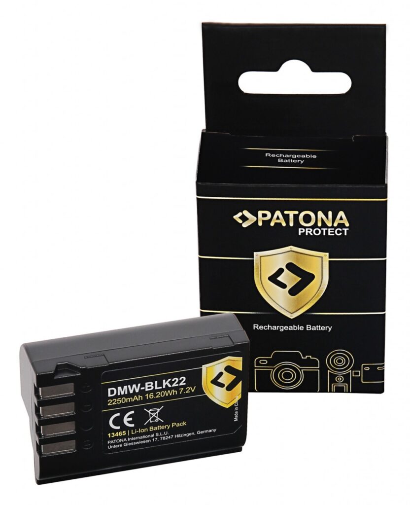 BATTERIA PATONA PROTECT PANASONIC DMW-BLK22
