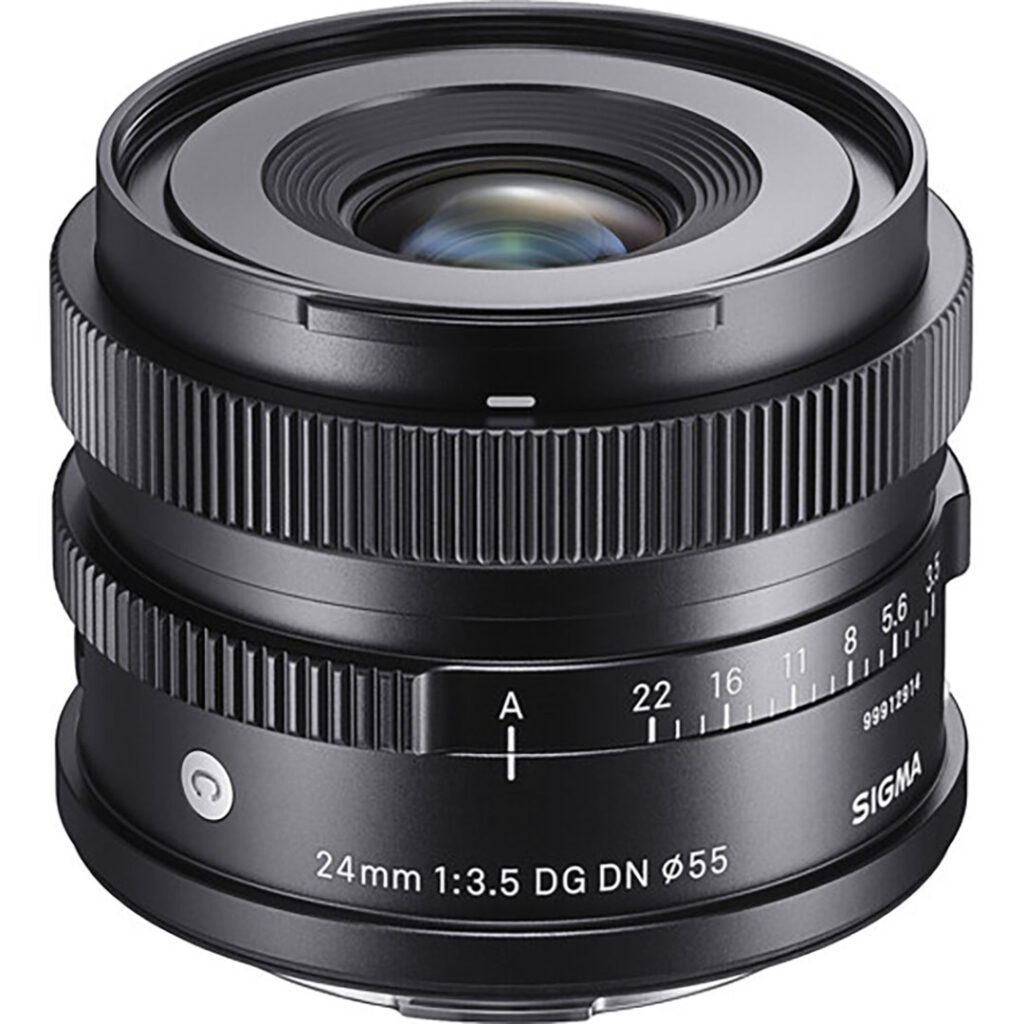 SIGMA AF 24 F3.5 (C) DG I-SERIES FULL FRAME L-MOUNT BLACK