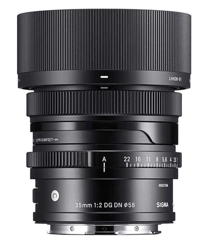SIGMA AF 35 F2.0 (C) FULL FRAME DG DN F/SE SONY E-MOUNT