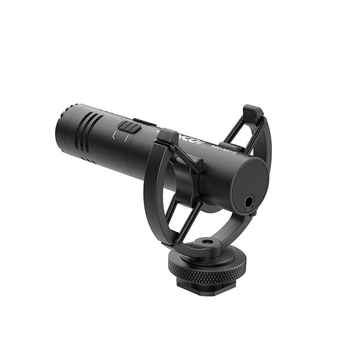 SYNCO M2S MICROFONO SHOTGUN CARDIOIDE con supporto Antivibrazioni con alimentazione