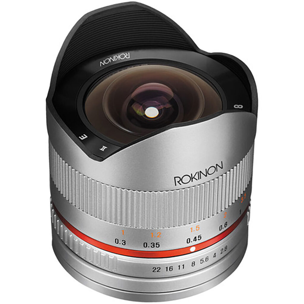 Samyang 8mm fisheye F2.8 UMC Sony E-mount (Silver)