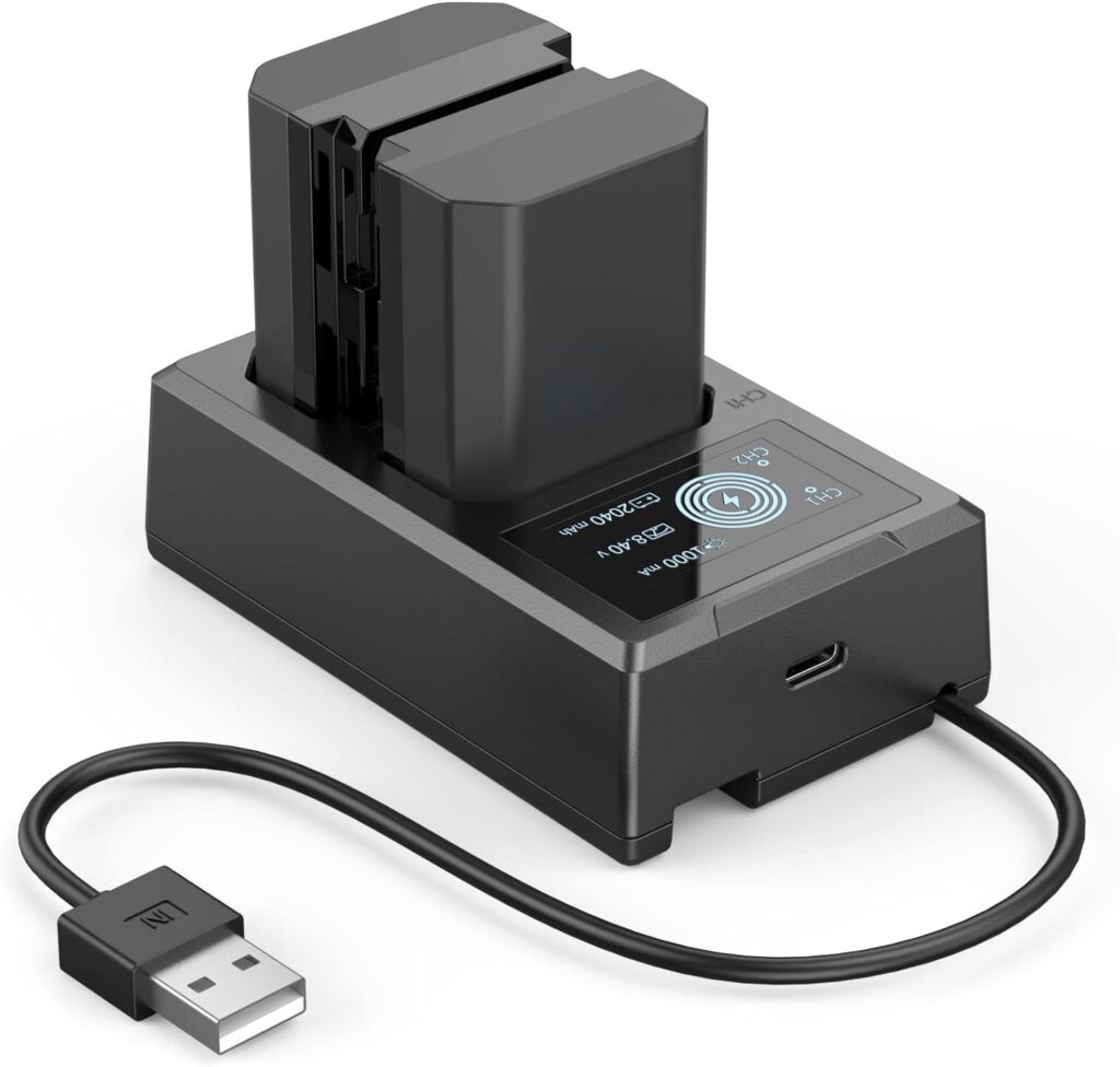 SmallRig NP-FZ100 Camera Battery and Charger Kit 3824