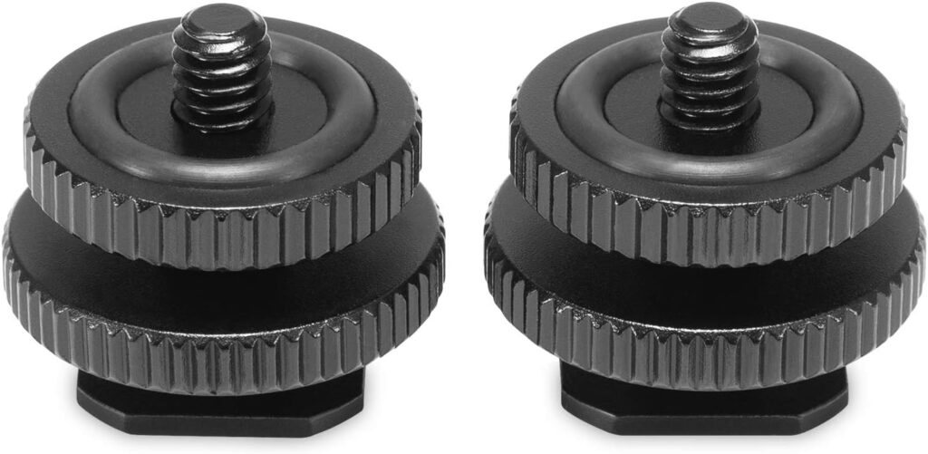 SmallRig Cold Shoe Adapter Mount Plate (2pcs) 1631