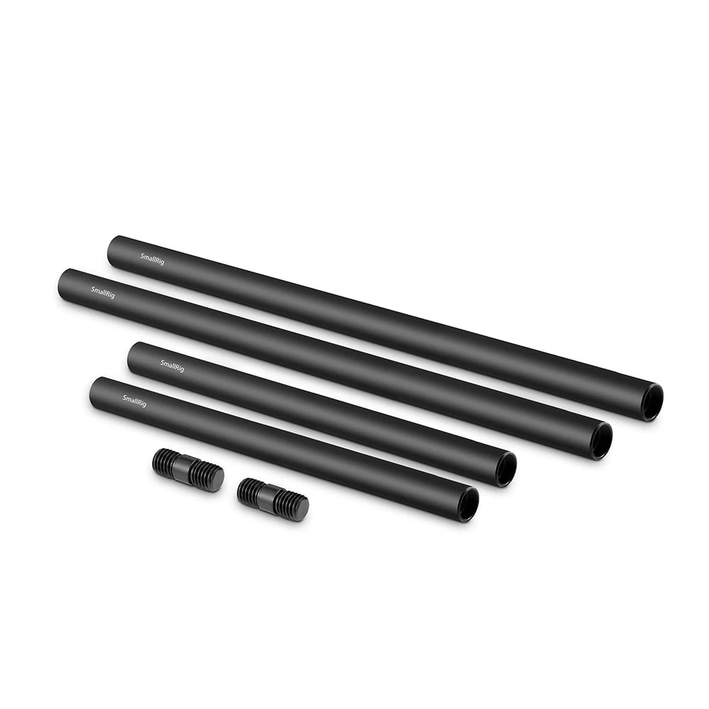 SMALLRIG 15MM WITH M12 THREAD BLACK ALUMINUM ALLOY RODS COMBINATION 1659