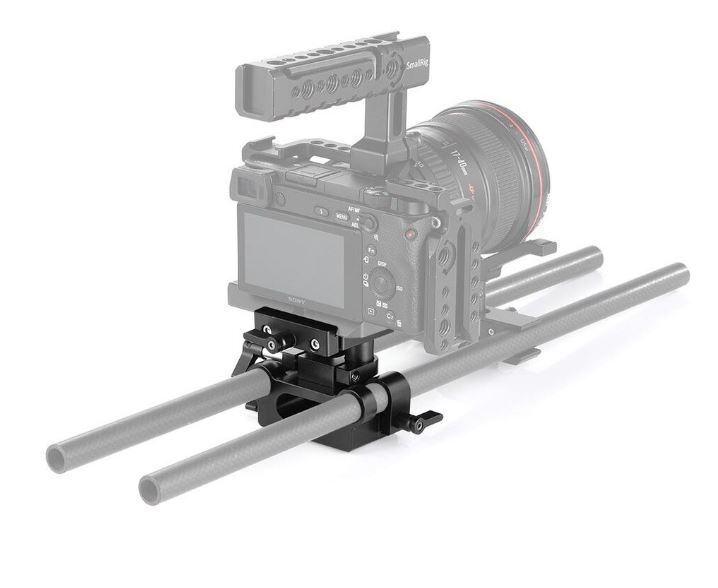 SMALLRIG UNIVERSAL 15MM RAIL SUPPORT SYSTEM BASEPLATE 2272