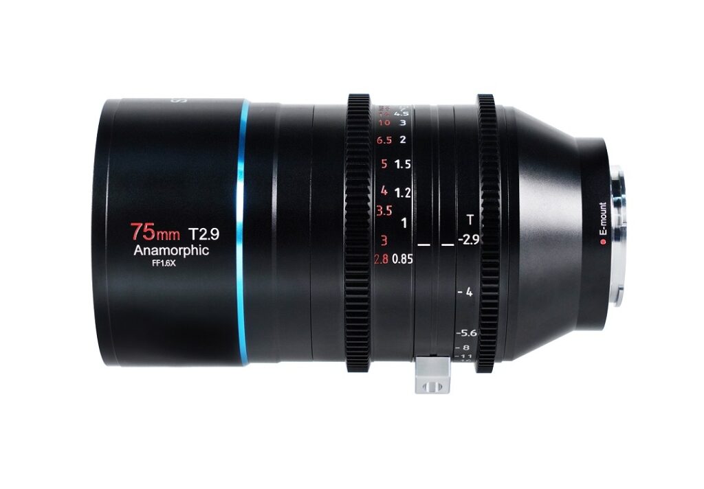 SIRUI OBIETTIVO 75MM T2.9 1.6X FULL-FRAME ANAMORPHIC VIDEO PANASONIC (L-MOUNT)