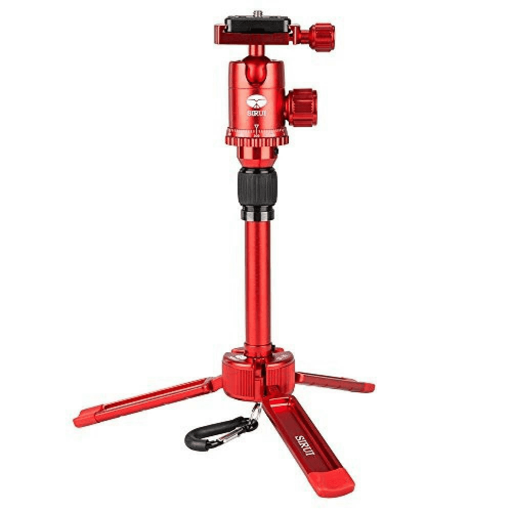 SIRUI TREPPIEDE 3T-35R IN ALLUMINIO ROSSO