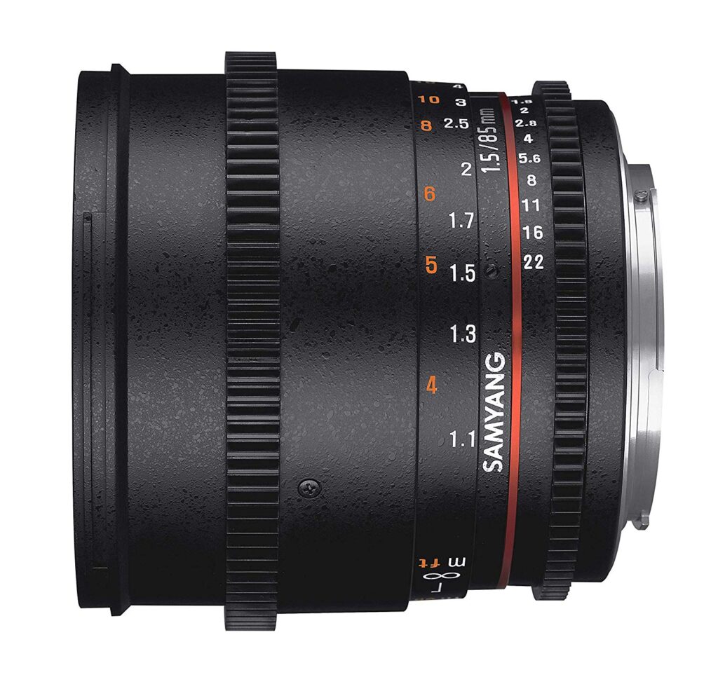 Samyang VDSLR 85mm T1,5 AS IF UMC Canon