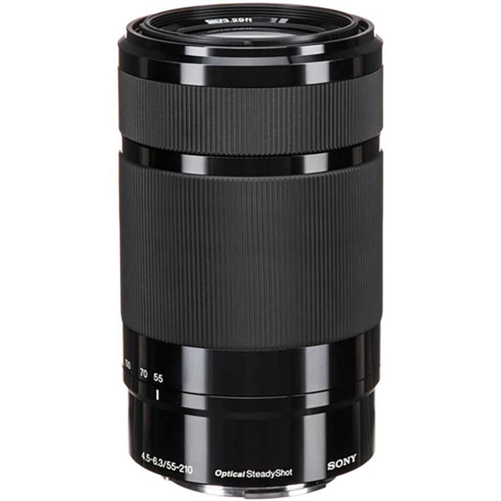 SONY SEL 55-210 F4,5-6,3 E OSS E-MOUNT NERO