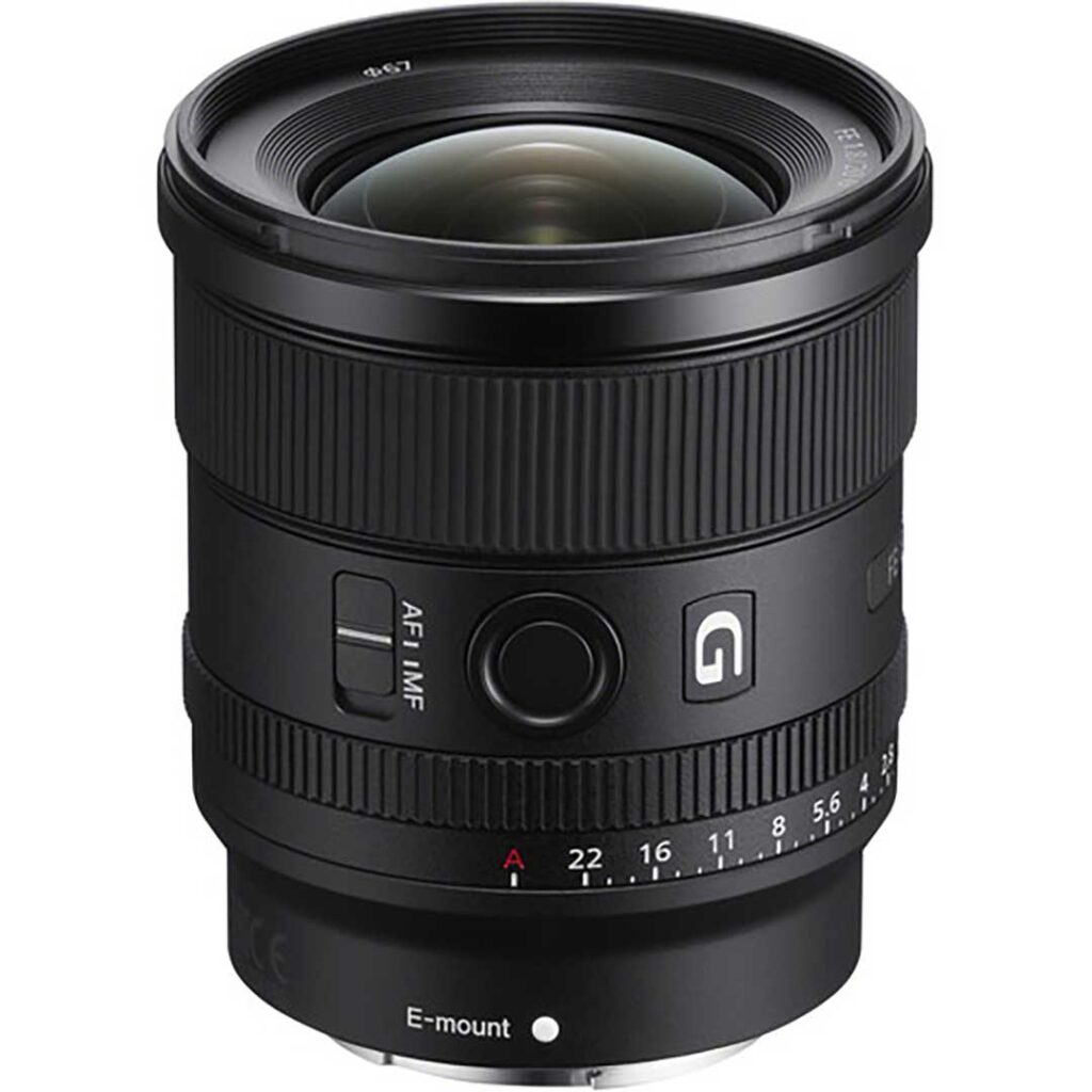 SONY FE 20mm F1,8 G E-MOUNT