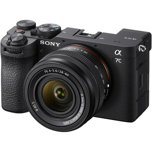 Fotocamera mirrorless Sony a7C II con obiettivo 28-60 mm (nero)