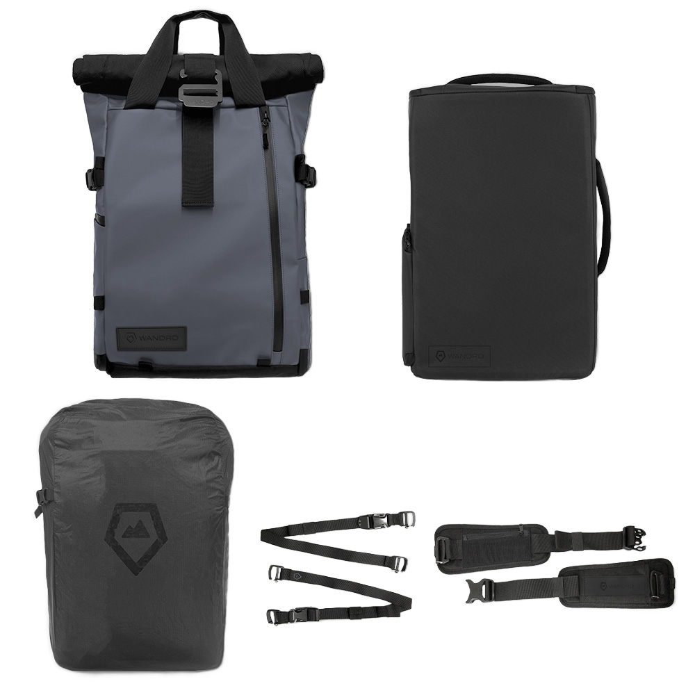 WANDRD PRVKE 21 Litri Blue Pro Photography Bundle V3